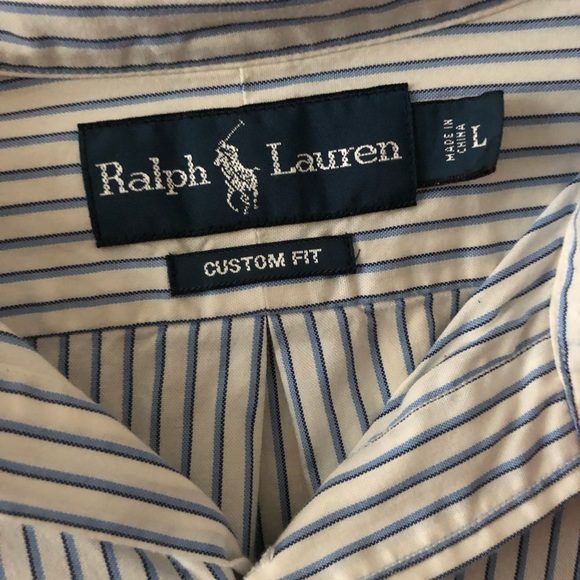 Ralph Lauren Polo button down large - Picture 3 of 4